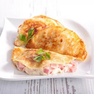 Crêpe jambon de poulet 